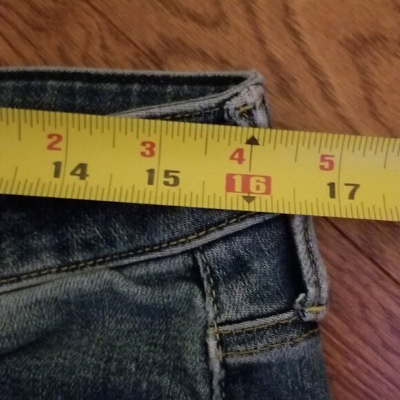 AE 32X32 Athletic skinny distressed jeans - Picture 6 of 10